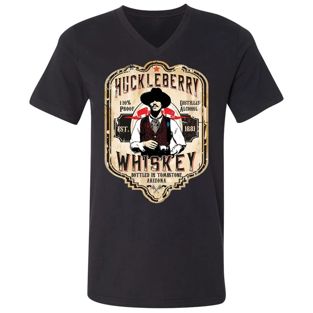Huckleberry Whiskey Label - Black - 16
