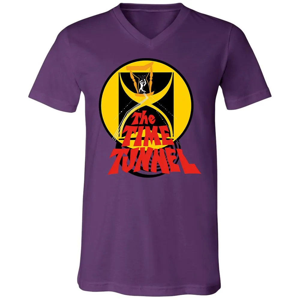 Unisex V-Neck T-Shirt - Y5USDS35 - Team Purple - 2