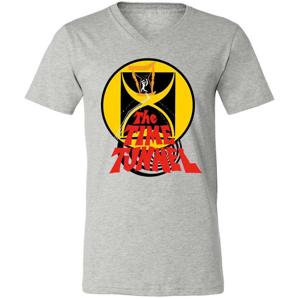 Unisex V-Neck T-Shirt - Y5USDS35 - Athletic Heather - 7