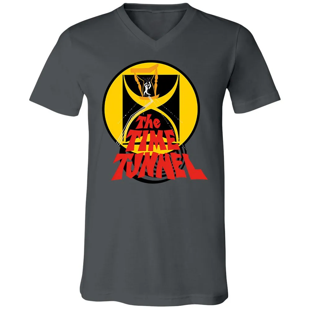 Unisex V-Neck T-Shirt - Y5USDS35 - Asphalt - 12