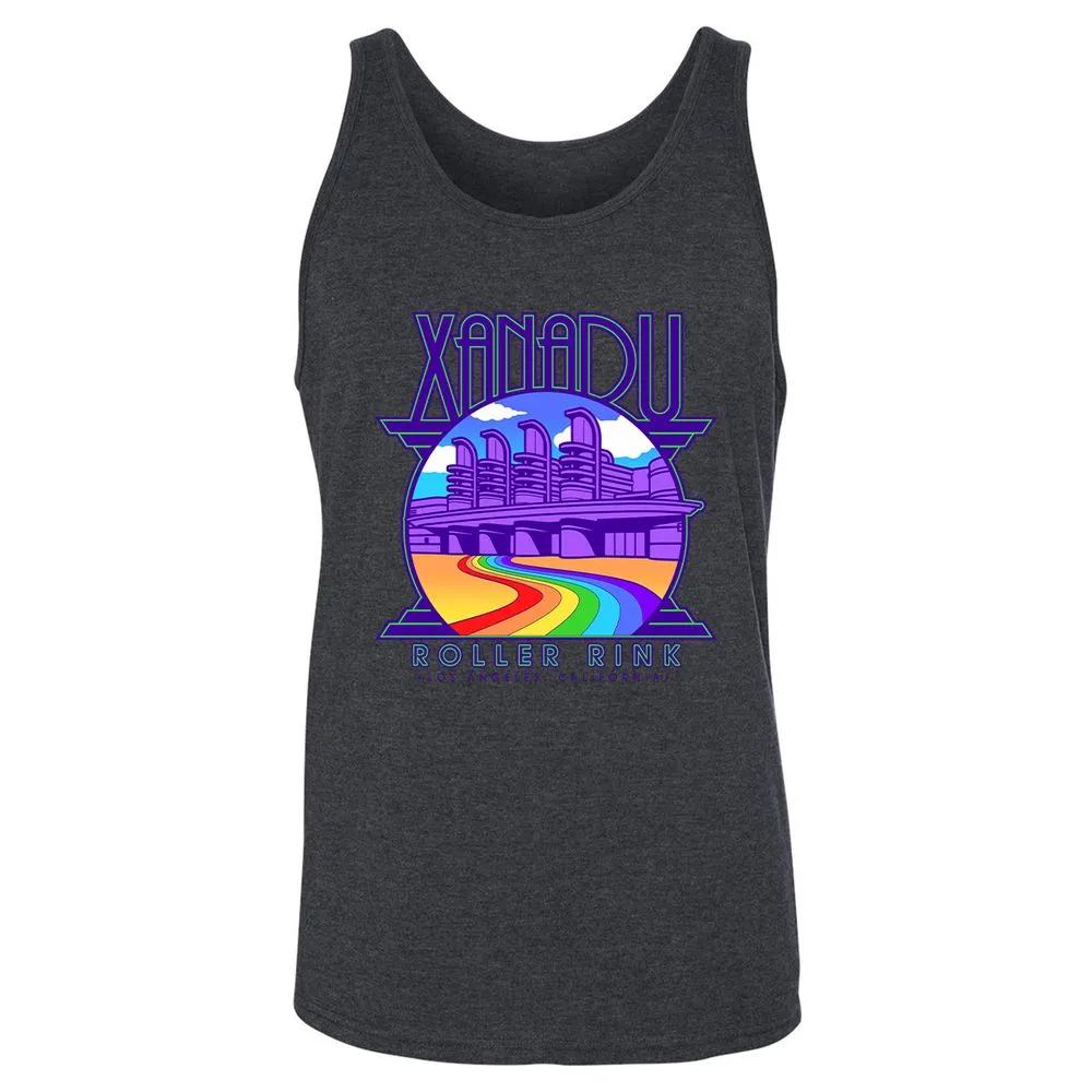 Xanadu Roller Rink - Dark Grey Heather - 6
