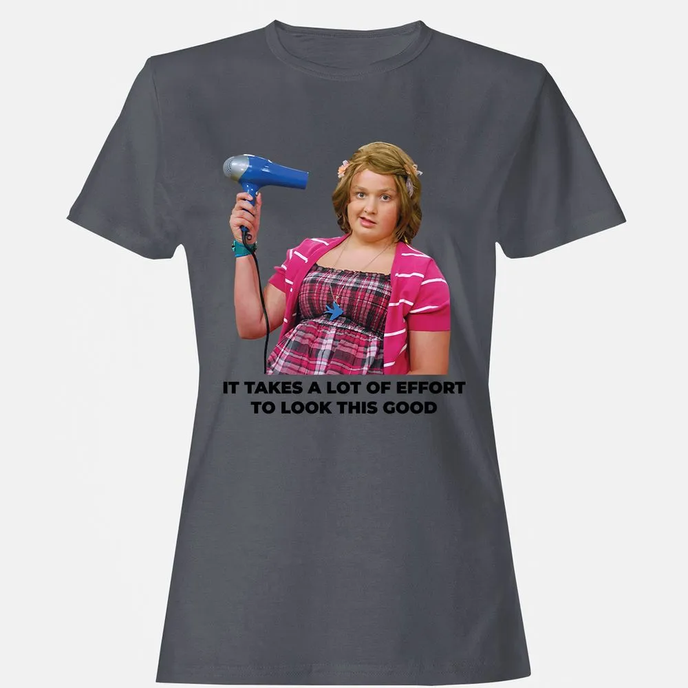 Women's T-Shirt - 83WBKFRB - Dark Heather - 5