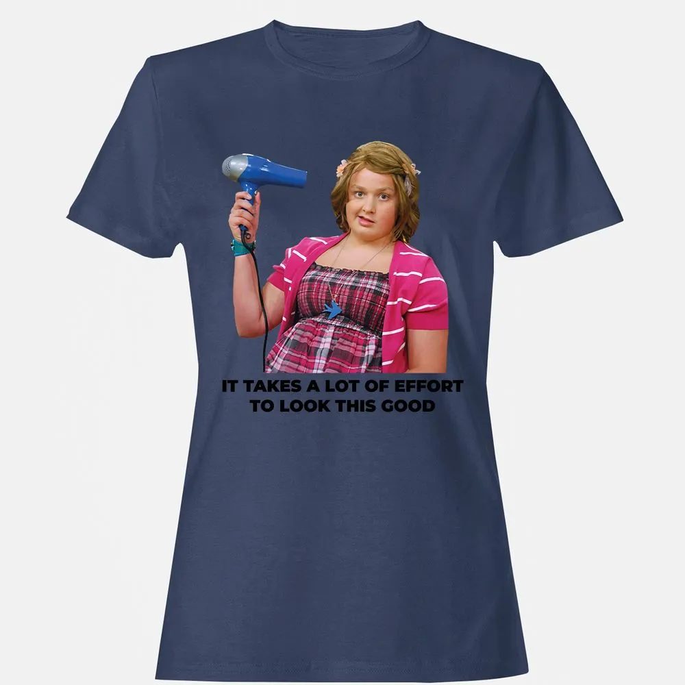 Women's T-Shirt - 83WBKFRB - Navy - 10