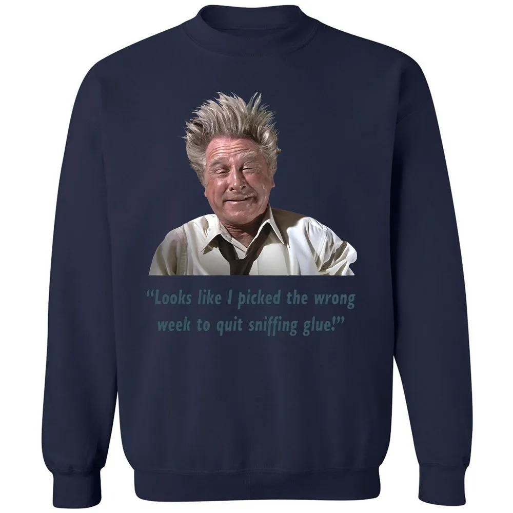Classic Unisex Sweatshirt - Q49VUEJR - Navy - 8