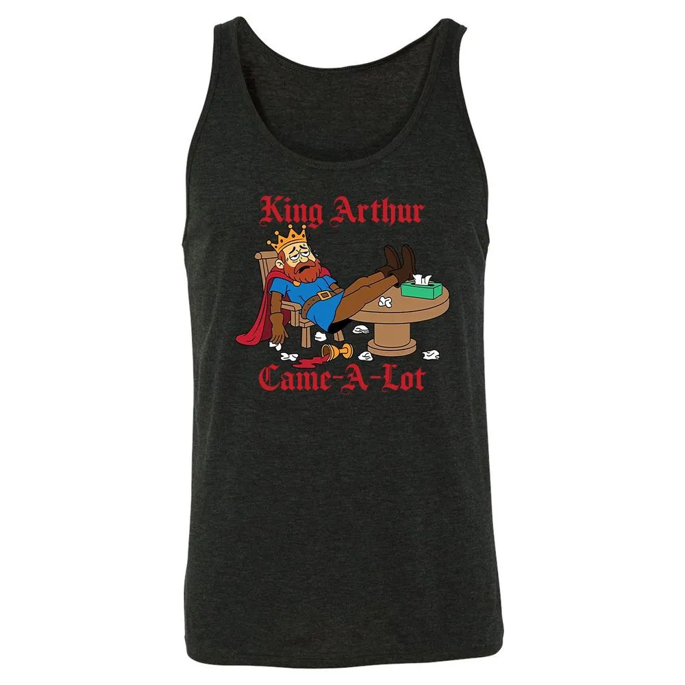 Arthur Came A Lot - Charcoal Black Triblend - 5