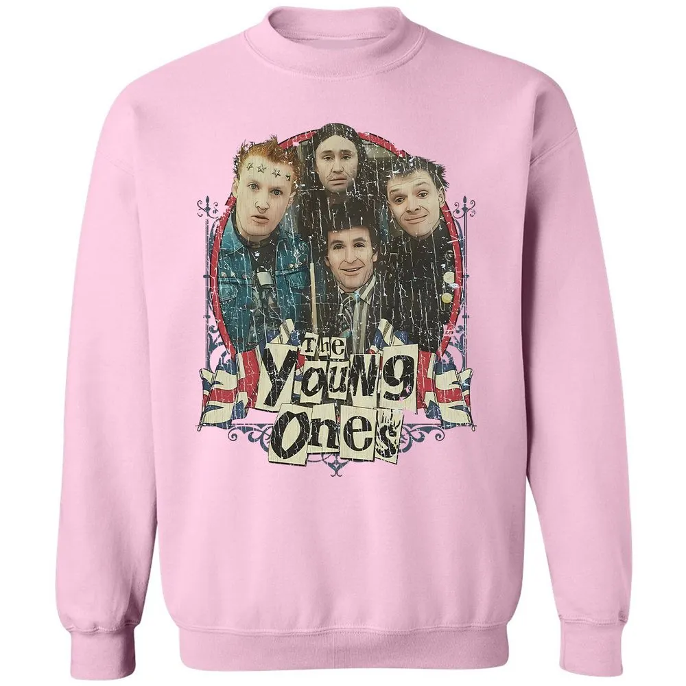 Classic Unisex Sweatshirt - 3TGGQQSK - Light Pink - 3