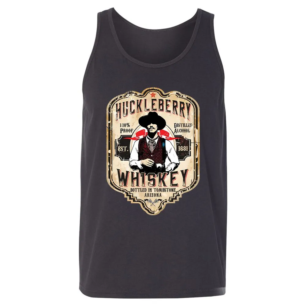 Huckleberry Whiskey Label - Dark Grey - 7