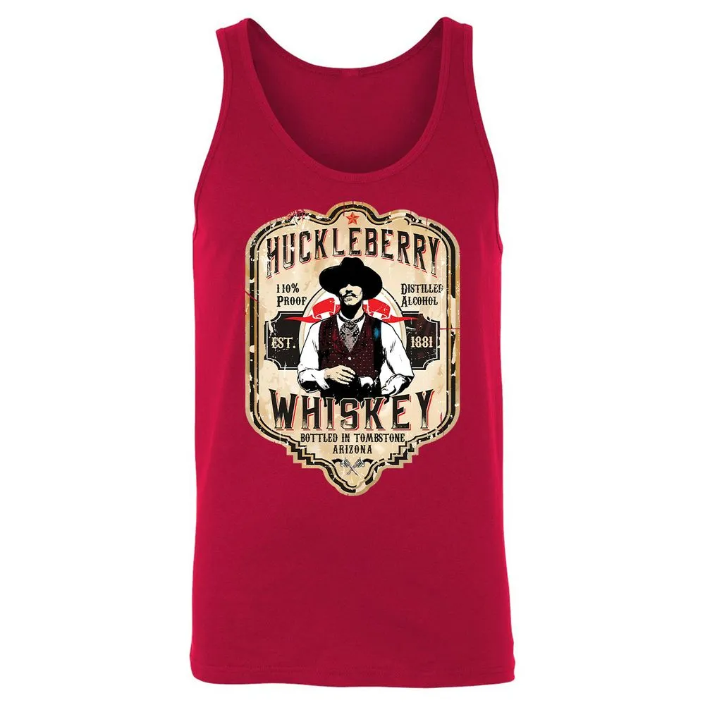 Huckleberry Whiskey Label - Red - 11