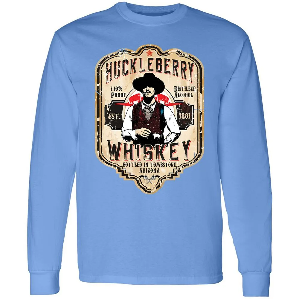Huckleberry Whiskey Label - Carolina Blue - 2