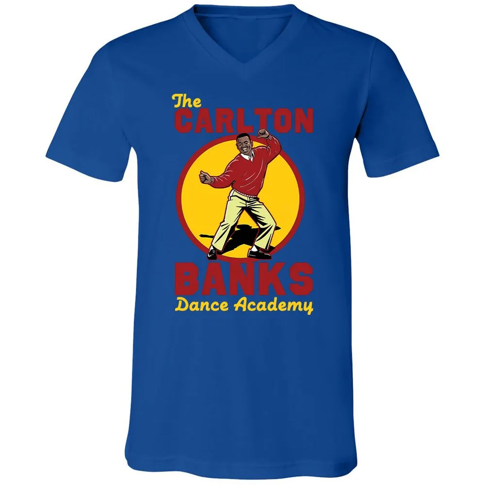 Unisex V-Neck T-Shirt - EYT9LQF7 - True Royal - 4