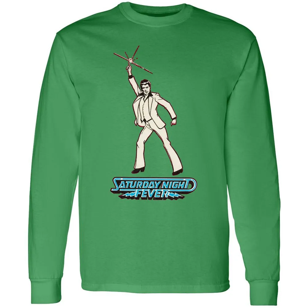 Long Sleeve T-Shirt - A4GN9LKC - Irish Green - 10