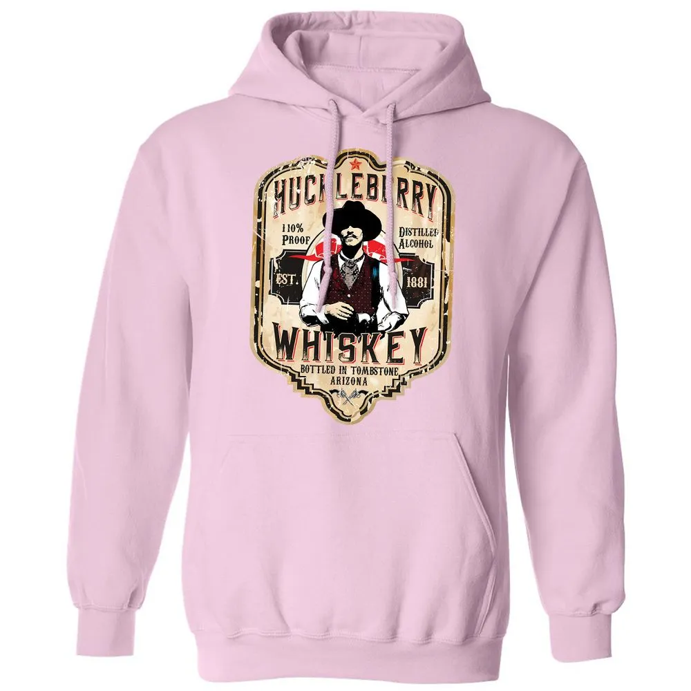 Huckleberry Whiskey Label - Light Pink - 3