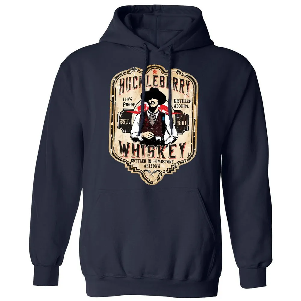 Huckleberry Whiskey Label - Navy - 8