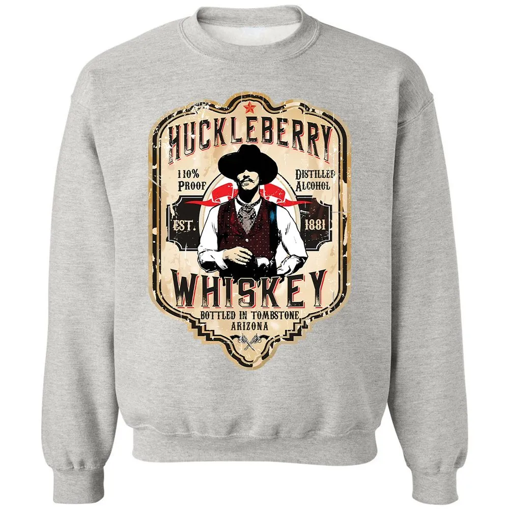 Huckleberry Whiskey Label - Ash - 2