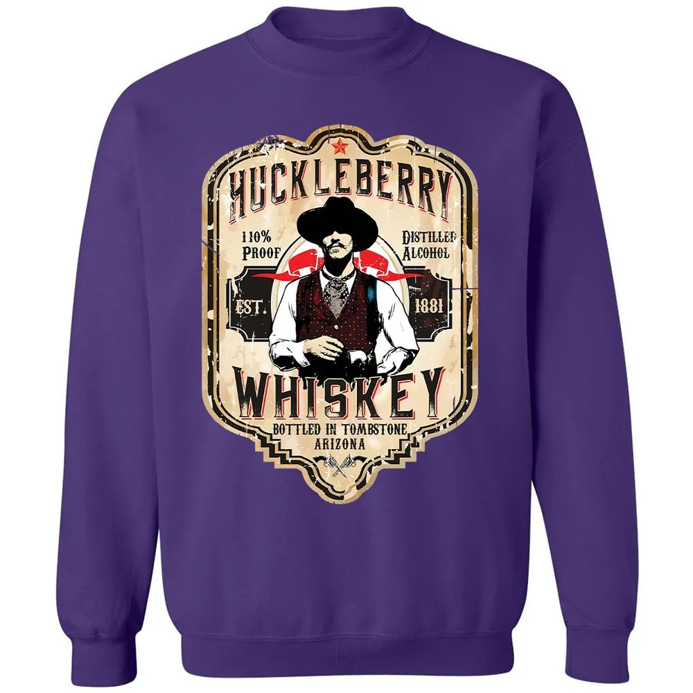Huckleberry Whiskey Label - Purple - 6