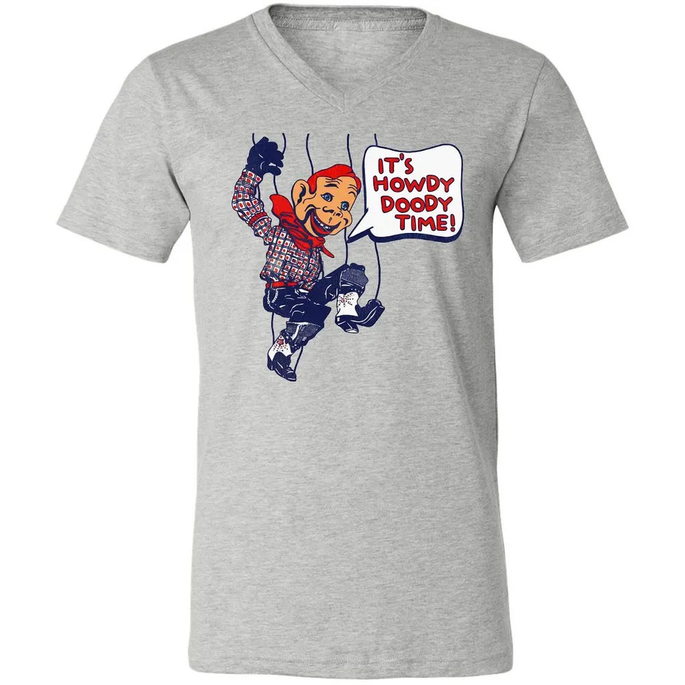 It's Howdy Doody Time! - Athletic Heather - 7