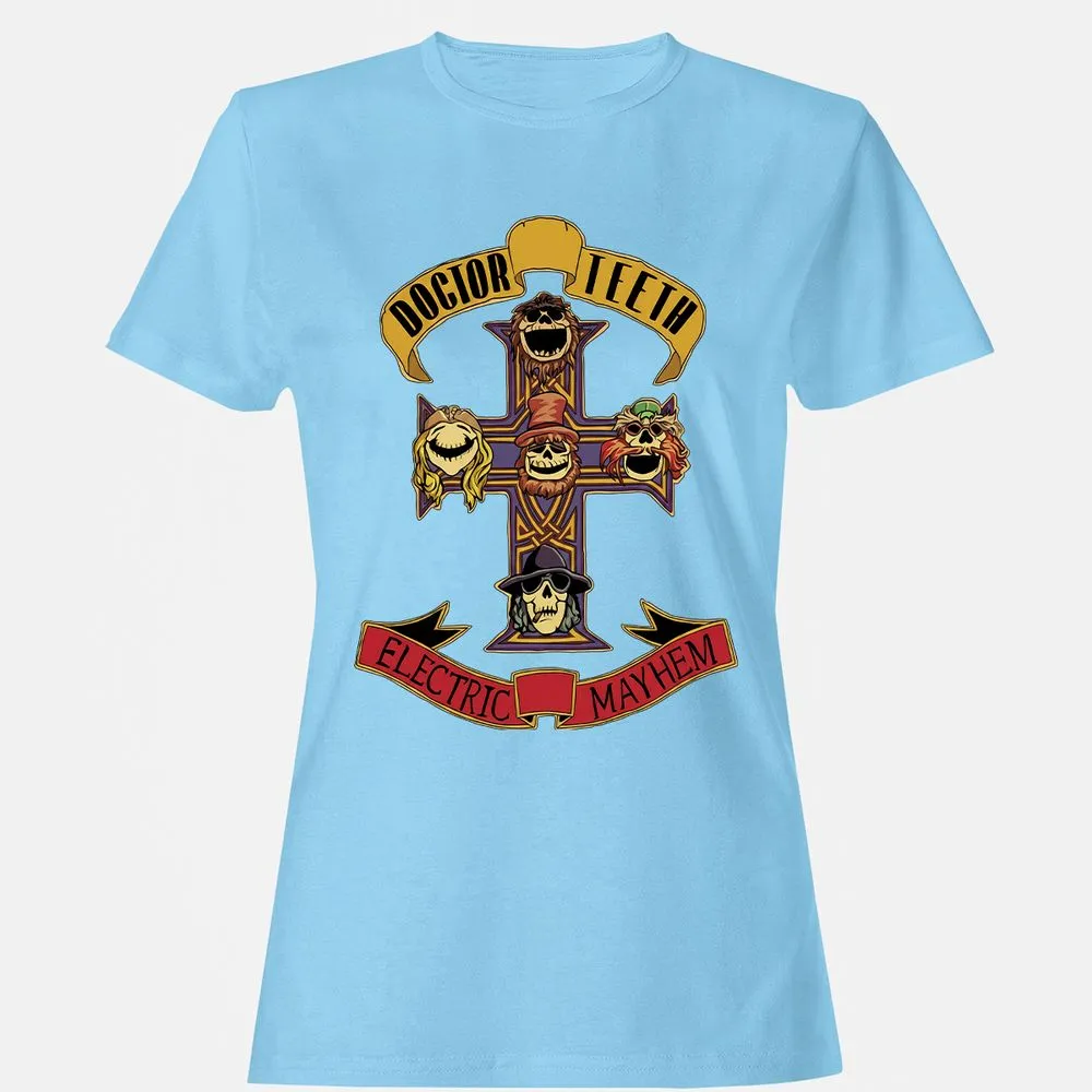 Women's T-Shirt - CHQEKSLS - Light Blue - 8