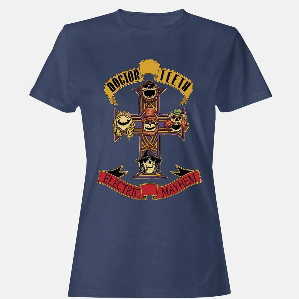 Women's T-Shirt - CHQEKSLS - Navy - 10
