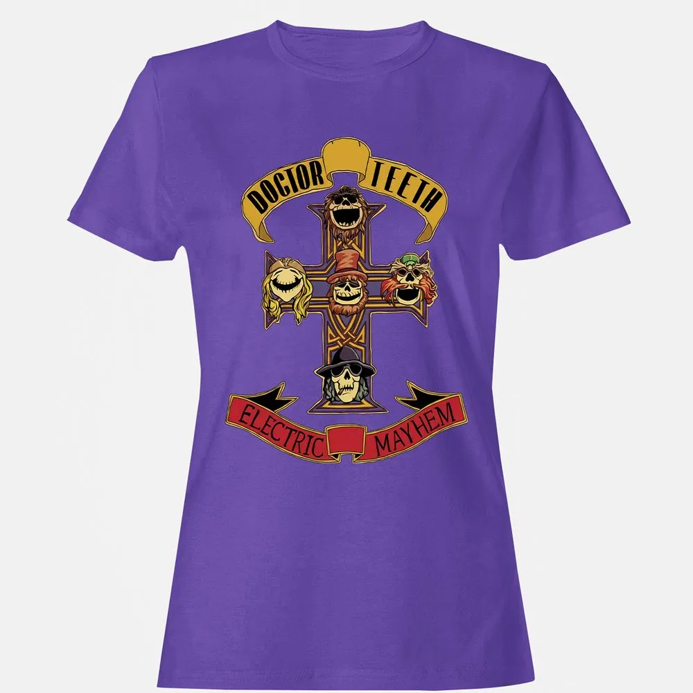 Women's T-Shirt - CHQEKSLS - Purple - 12