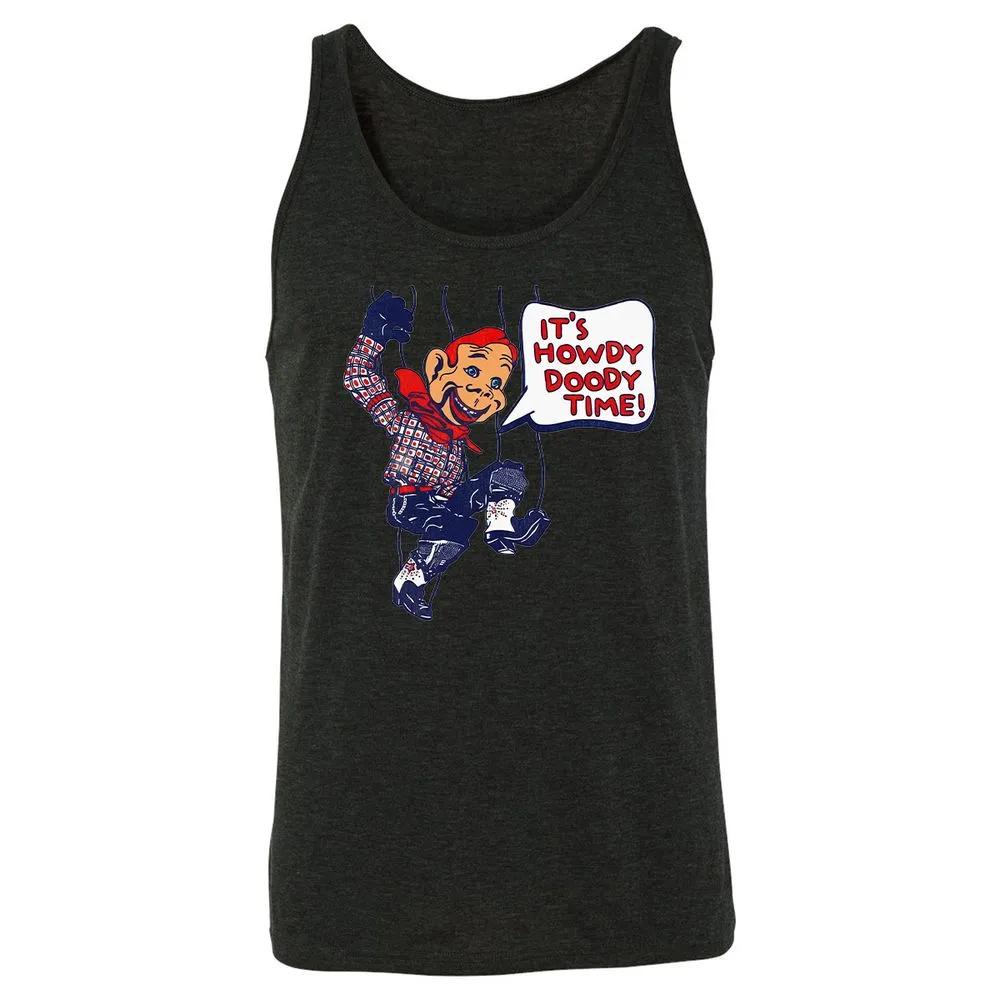 It's Howdy Doody Time! - Charcoal Black Triblend - 5