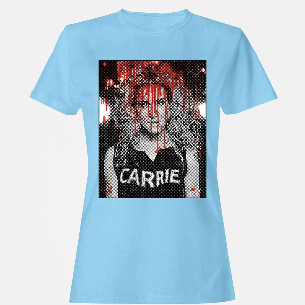 Women's T-Shirt - XEAUANRJ - Light Blue - 8