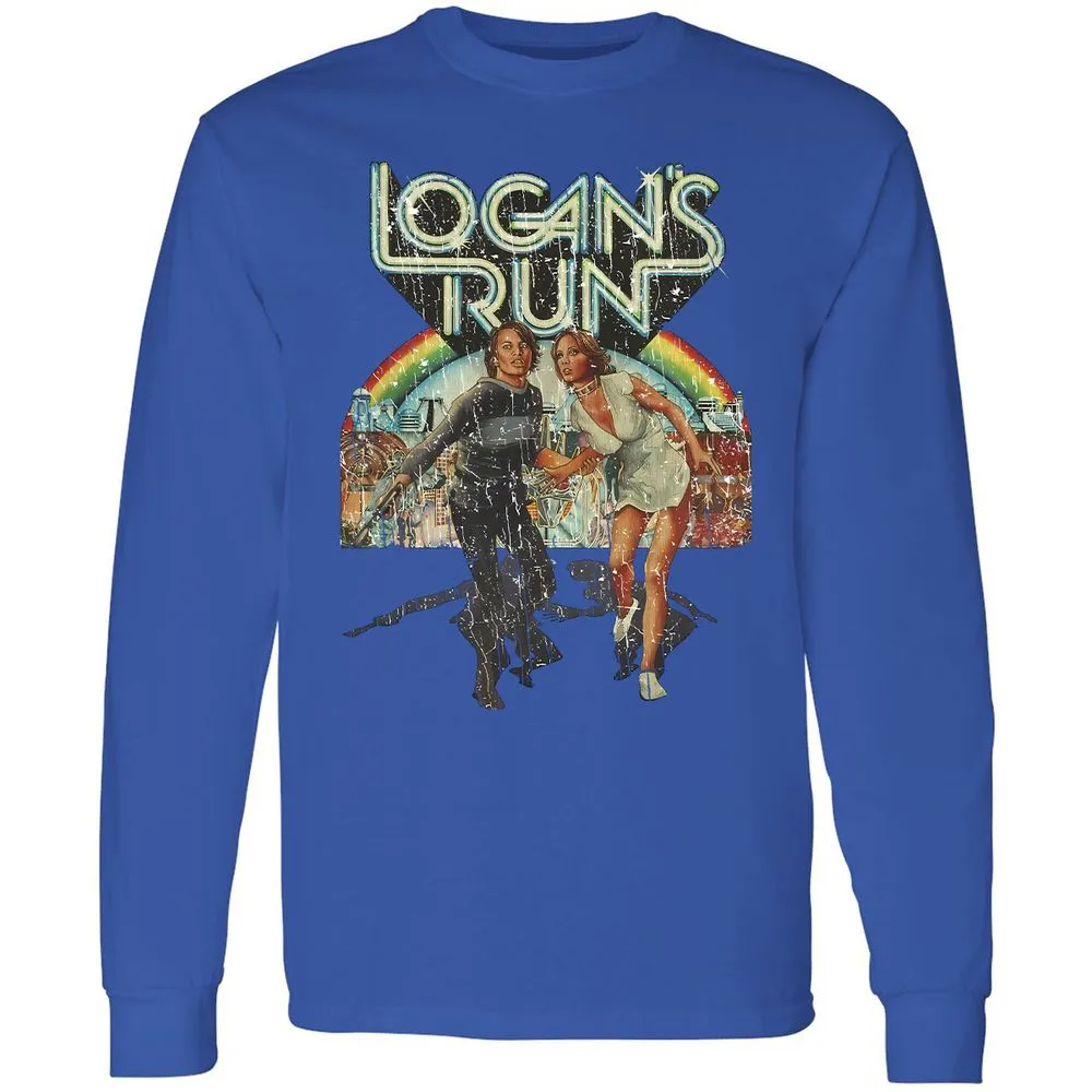 Long Sleeve T-Shirt - 8JE5CCW6 - Royal - 4