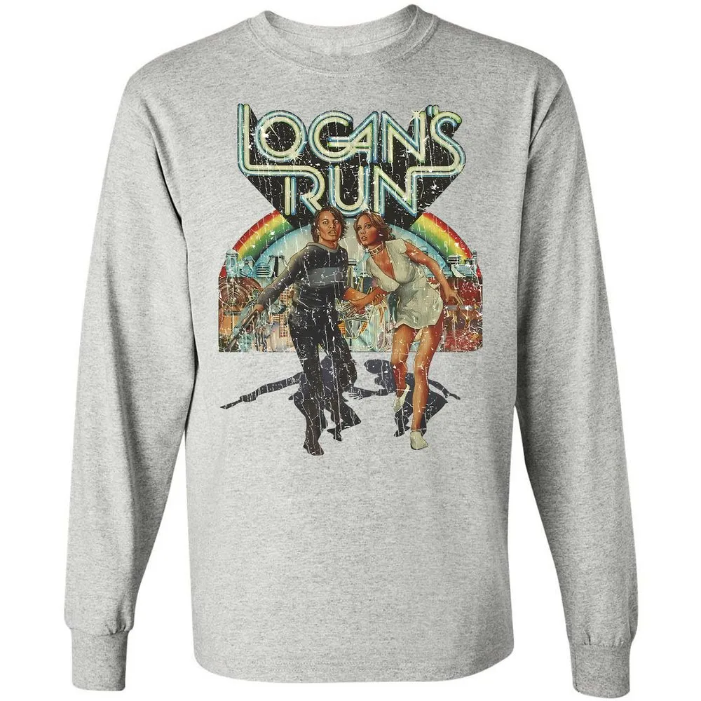 Long Sleeve T-Shirt - 8JE5CCW6 - Ash - 5
