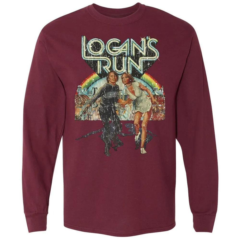 Long Sleeve T-Shirt - 8JE5CCW6 - Maroon - 11