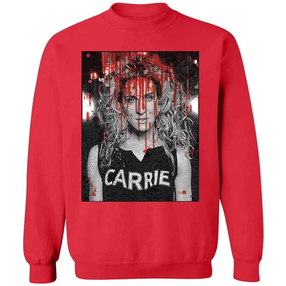 Classic Unisex Sweatshirt - TFRE7QLQ - Red - 5