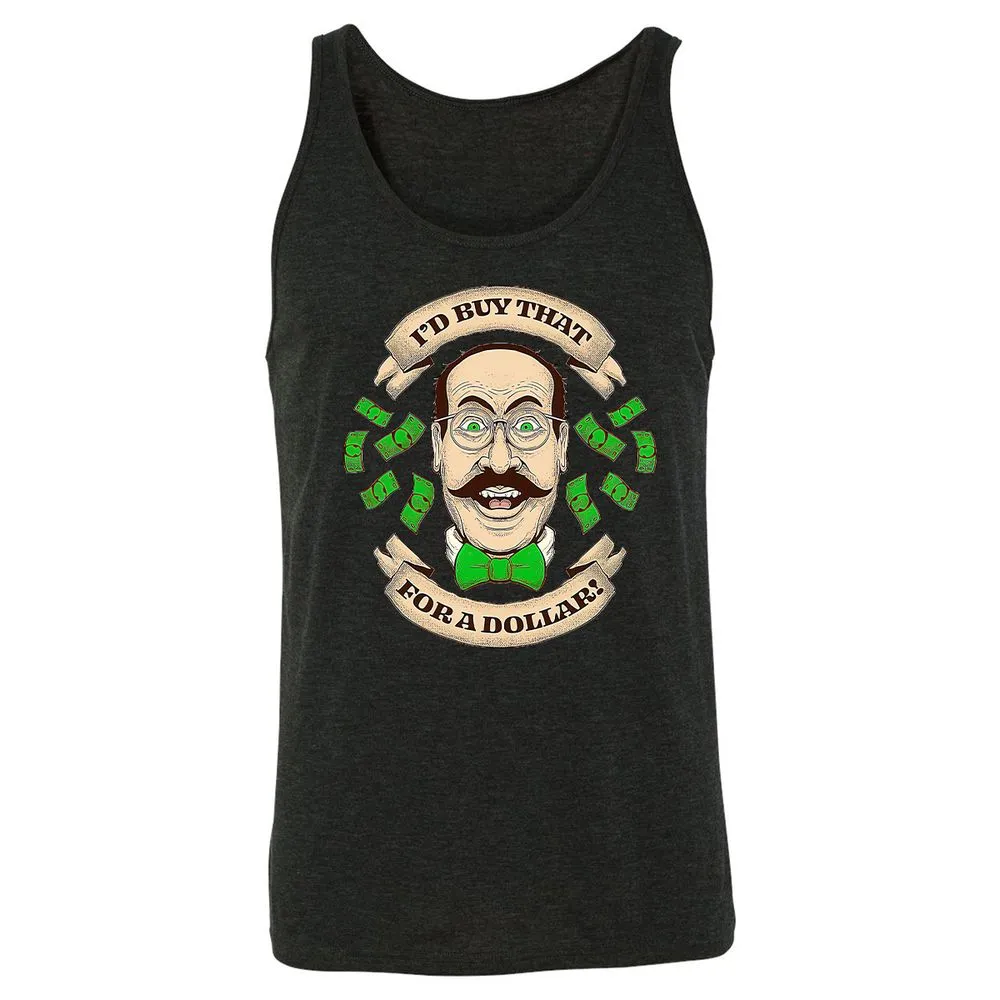 Unisex Jersey Tank - SUJ76XQH - Charcoal Black Triblend - 5