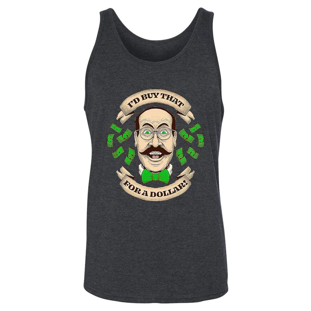 Unisex Jersey Tank - SUJ76XQH - Dark Grey Heather - 6