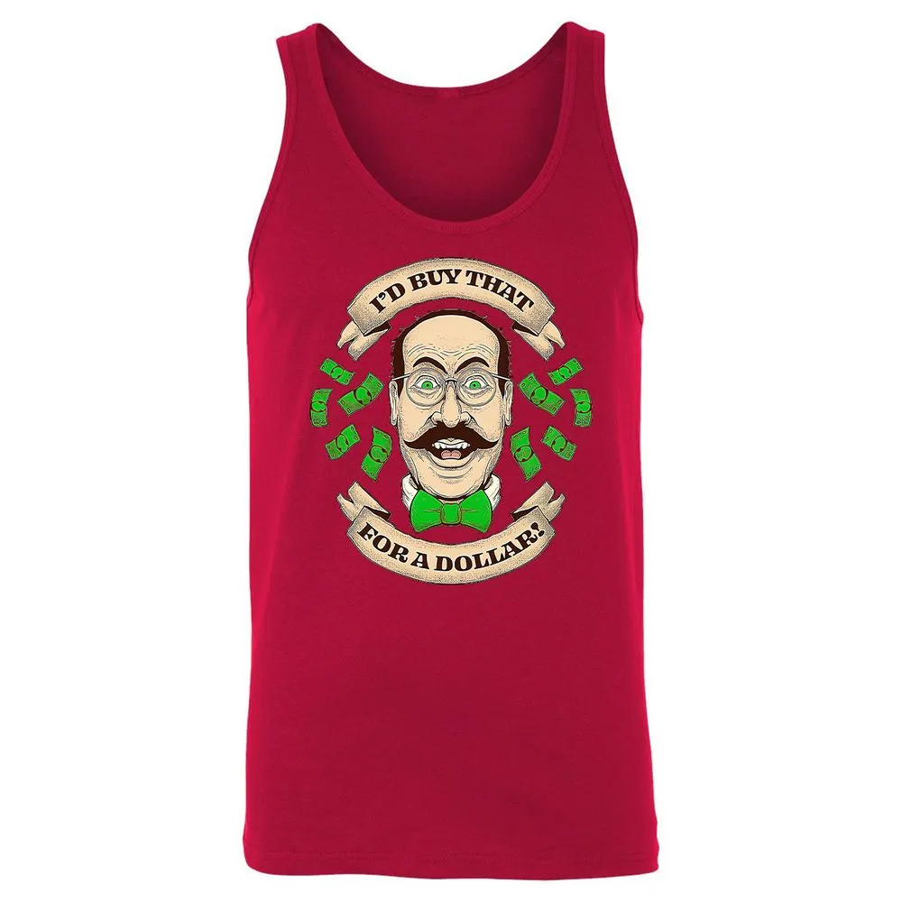 Unisex Jersey Tank - SUJ76XQH - Red - 11