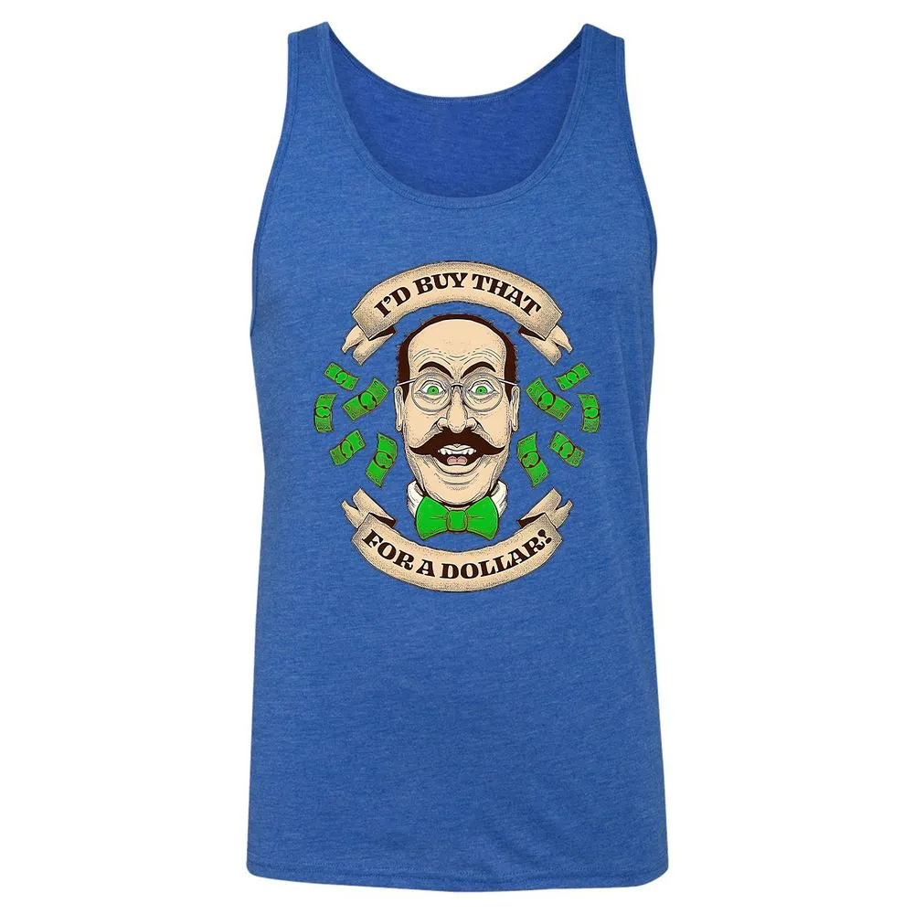 Unisex Jersey Tank - SUJ76XQH - True Royal Triblend - 12
