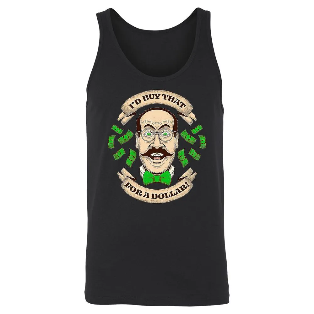 Unisex Jersey Tank - SUJ76XQH - Black - 14
