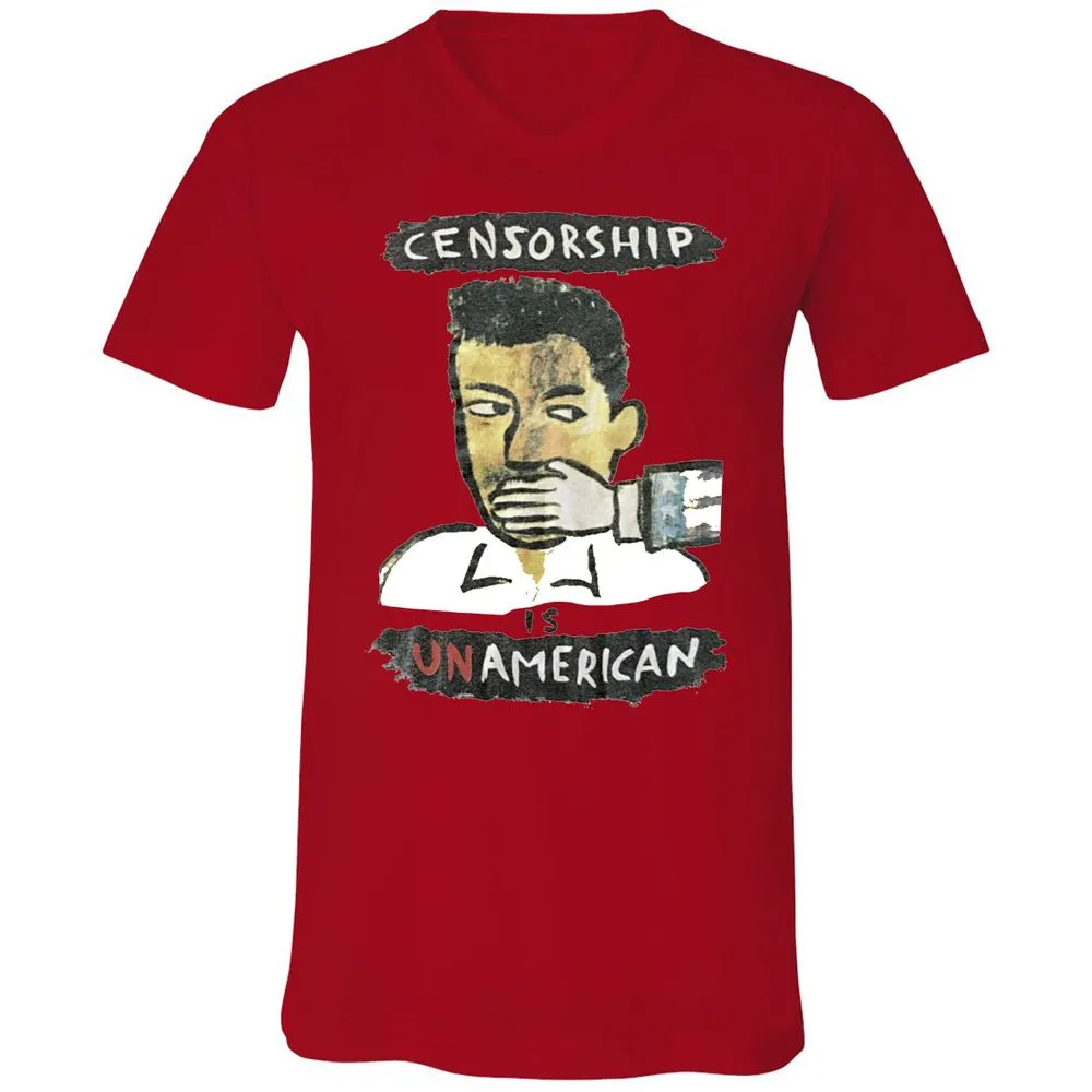 Censorship is Unamerican - Red - 3