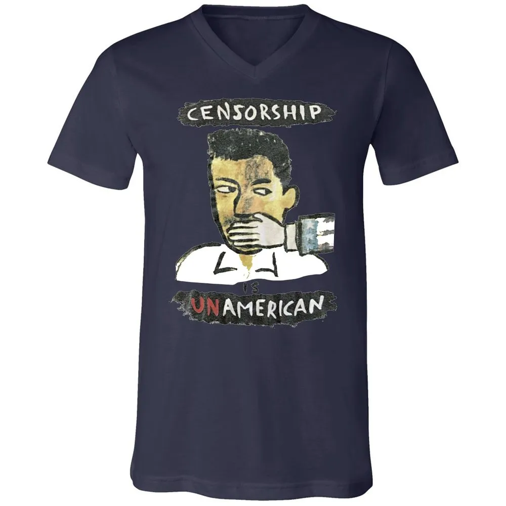 Censorship is Unamerican - Navy - 9