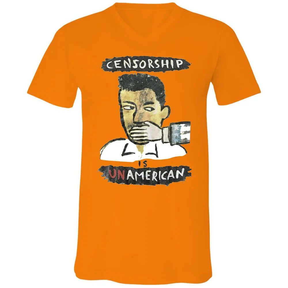 Censorship is Unamerican - Orange - 11