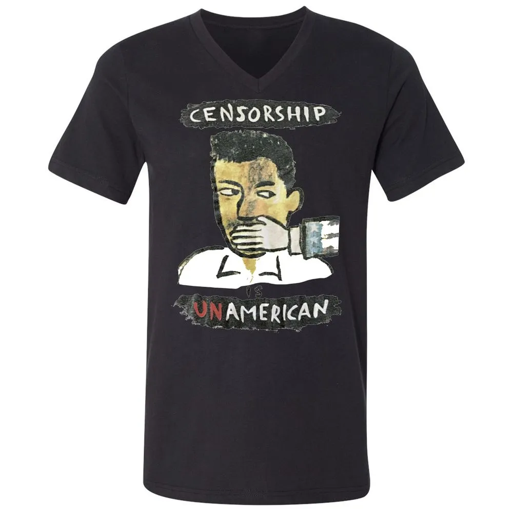 Censorship is Unamerican - Black - 16