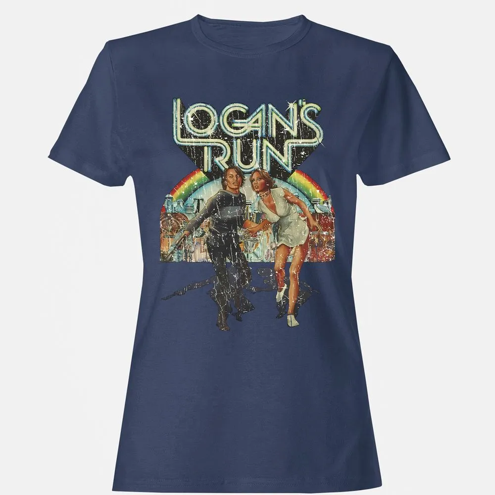 Women's T-Shirt - LA5HZS5D - Navy - 10