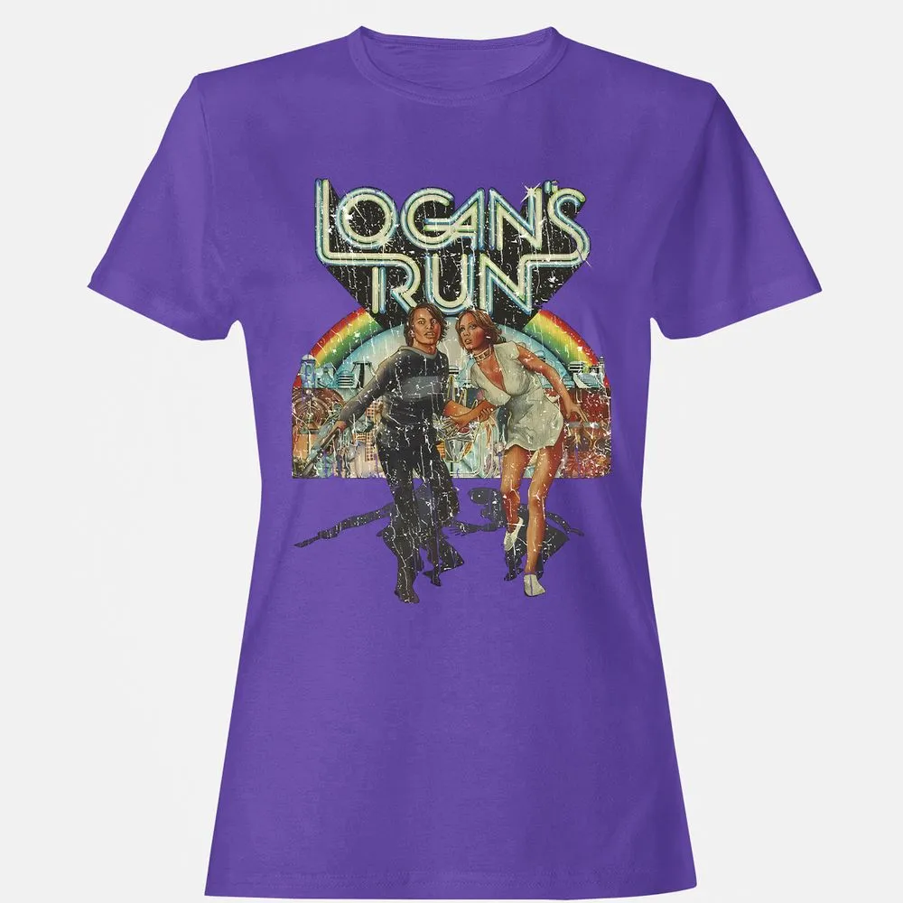 Women's T-Shirt - LA5HZS5D - Purple - 12