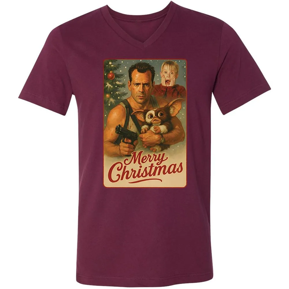 Merry Christmas - Maroon - 6