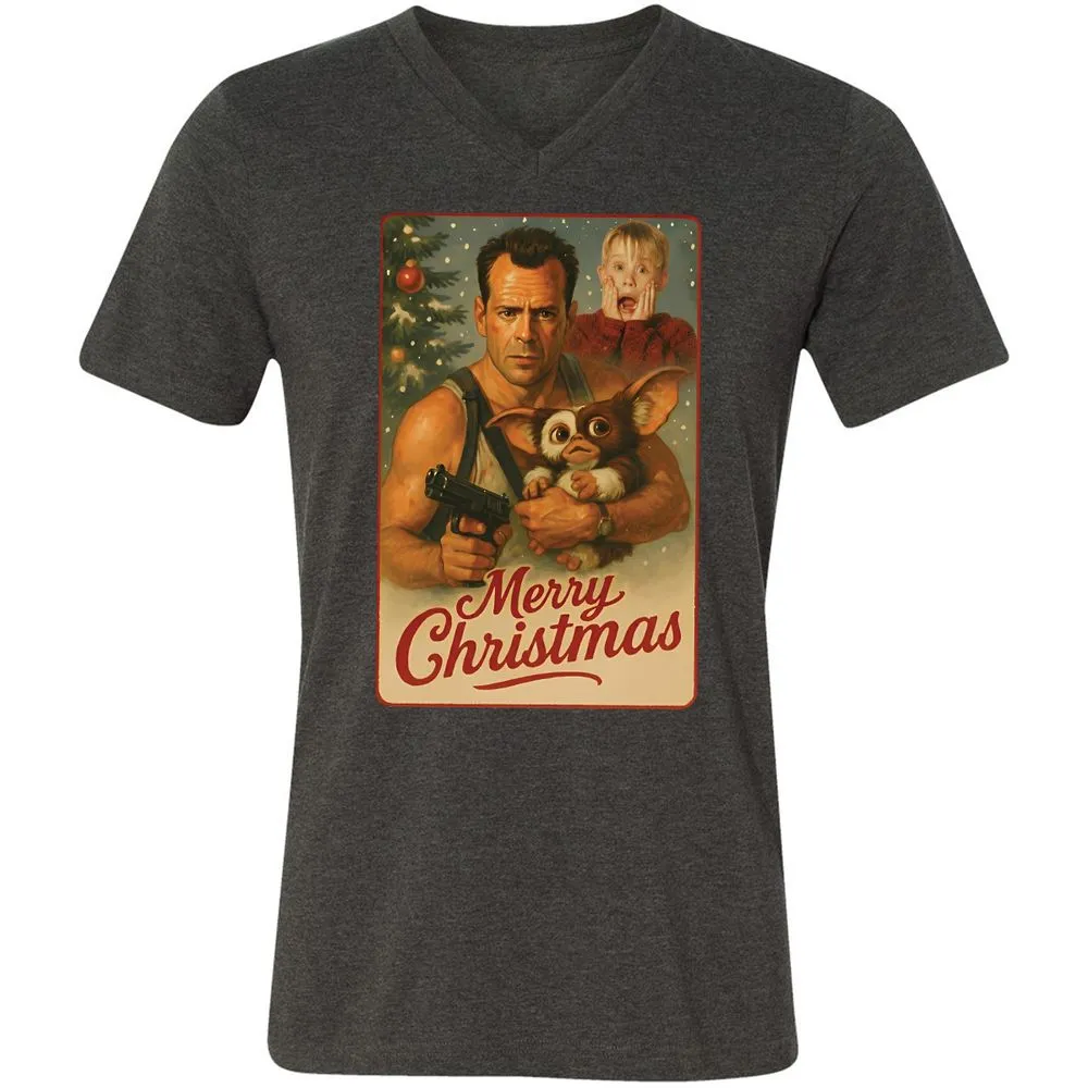 Merry Christmas - Dark Grey Heather - 8