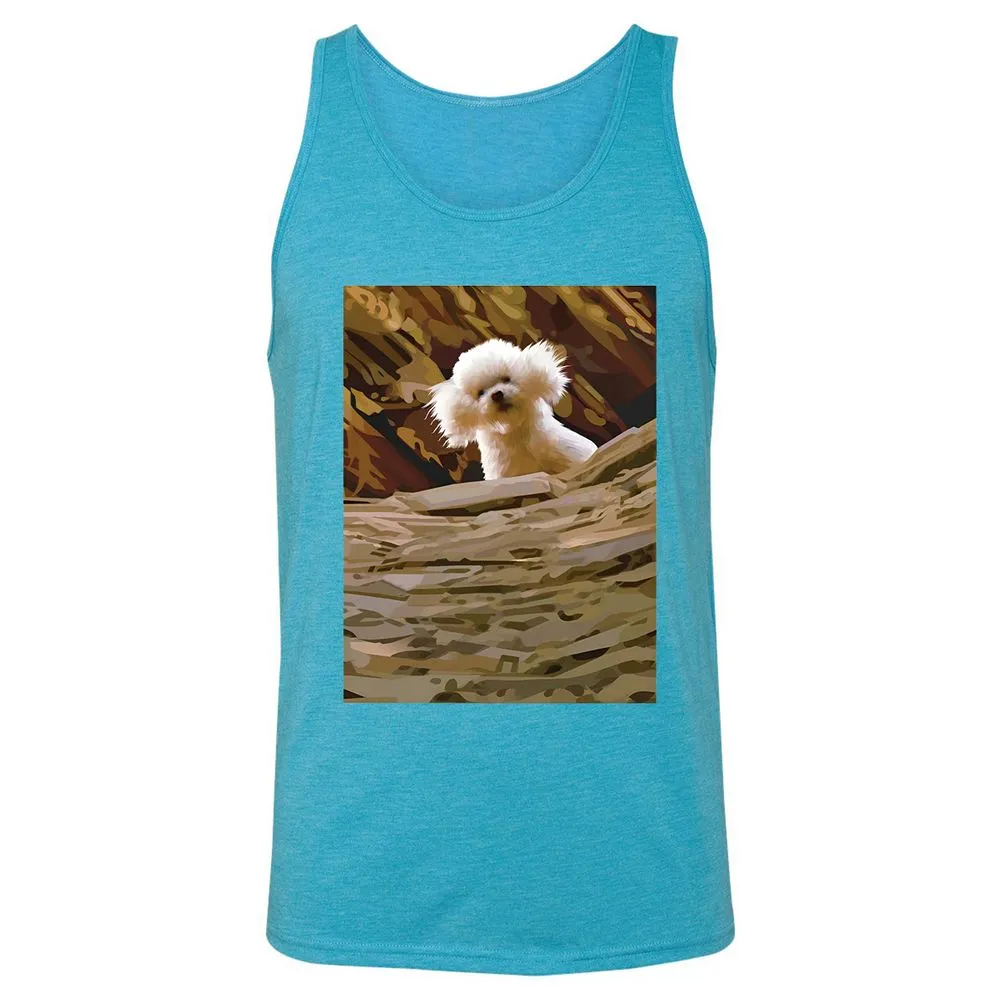 Precious Bichon - Aqua Triblend - 3