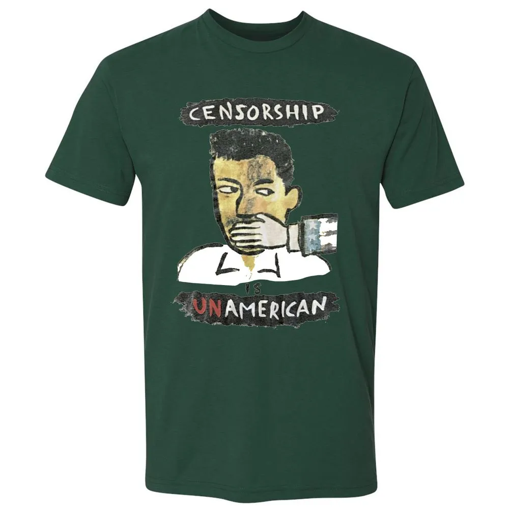 Censorship is Unamerican - Forest Green - 13