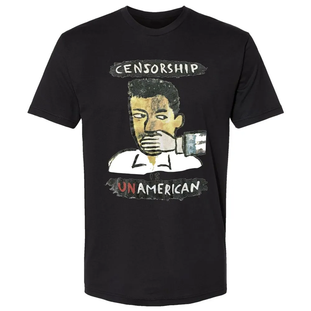 Censorship is Unamerican - Black - 16