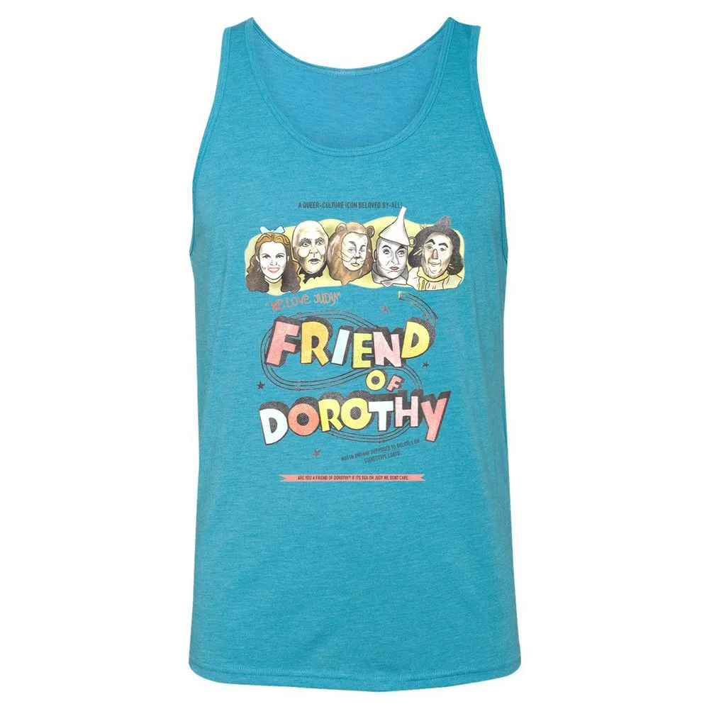 Friend of Dorothy - Aqua Triblend - 3