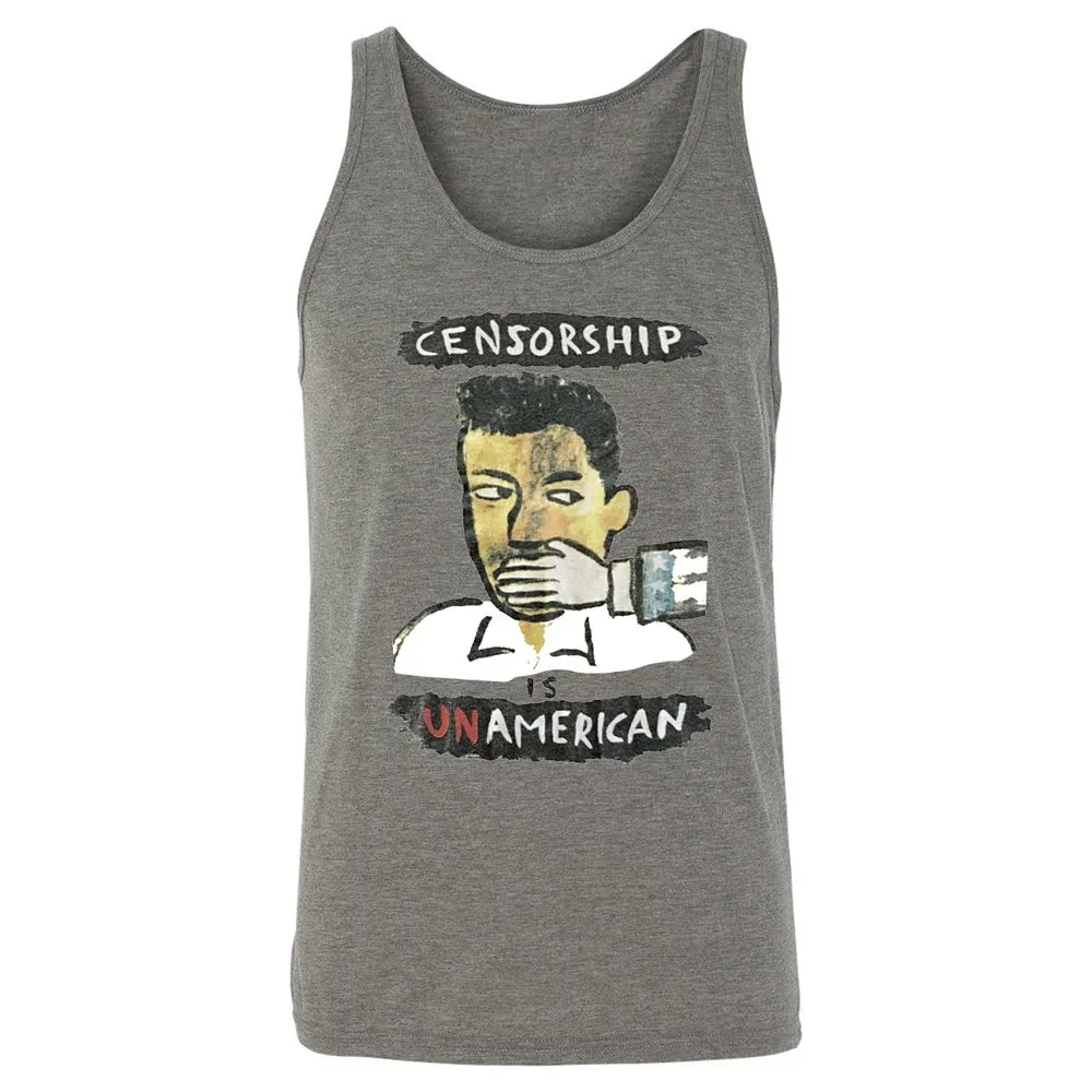 Censorship is Unamerican - Grey Triblend - 2