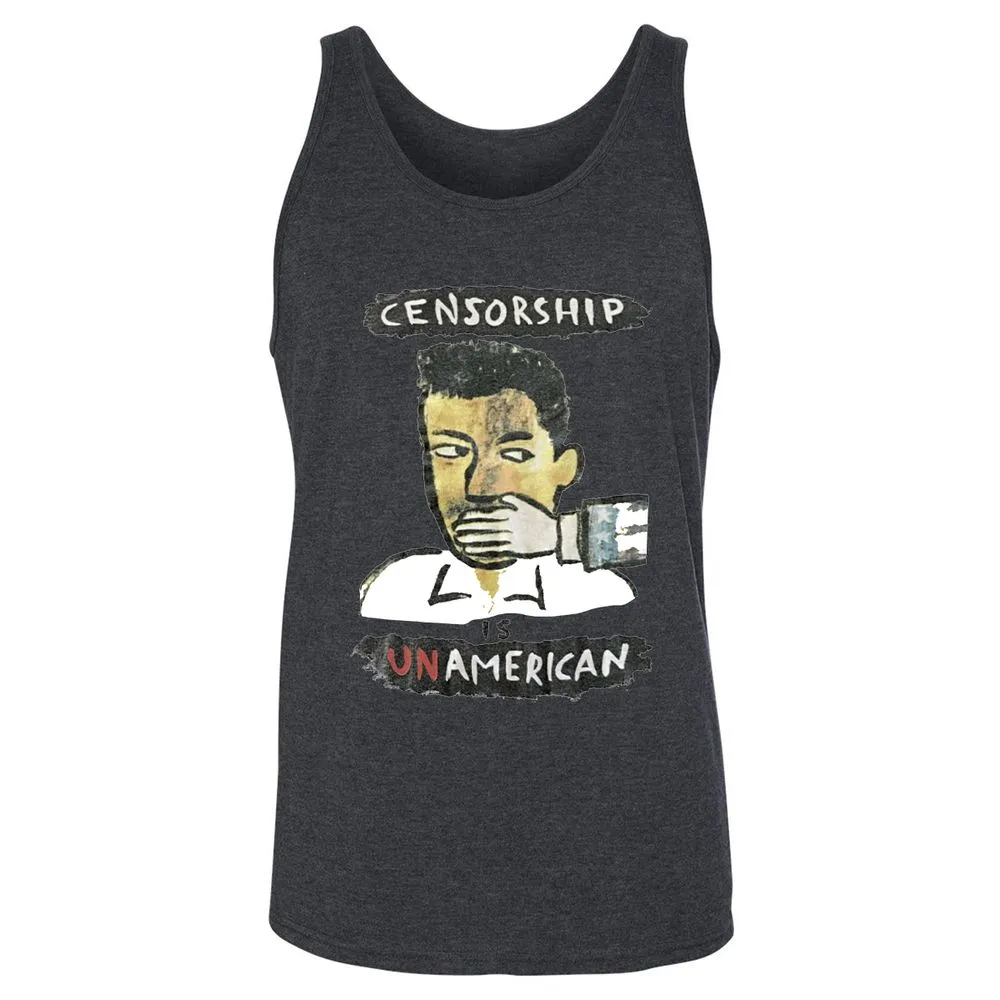 Censorship is Unamerican - Dark Grey Heather - 6