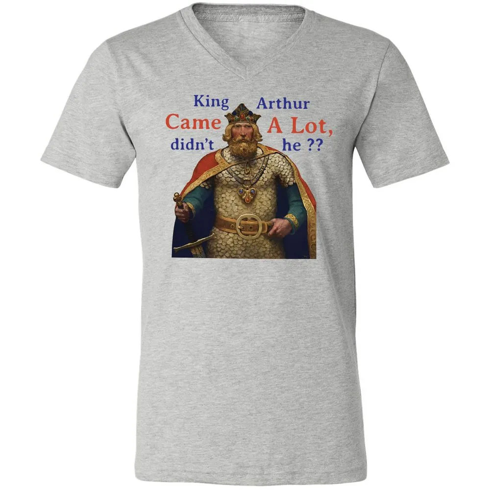 King Arthur Came a Lot - Athletic Heather - 7