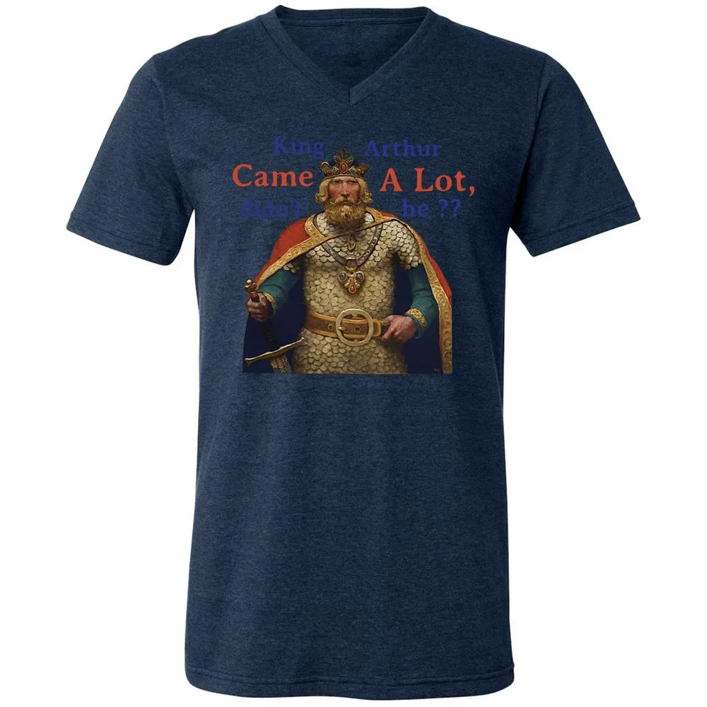 King Arthur Came a Lot - Heather Navy - 15